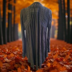 Free People Long Sleeve Dress - Black